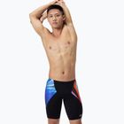 Férfi Speedo Placement Digital V-Cut Jammer úszónadrág lava blur/speedo black