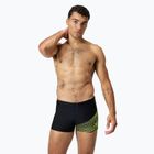 Férfi úszónadrág Speedo Medley Logo Aquashort black/hyper yellow