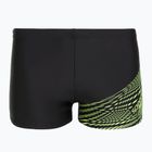 Férfi úszónadrág Speedo Medley Logo Aquashort black/hyper yellow