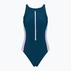 Speedo női egyrészes fürdőruha Zip Colorblock sötét színű teal