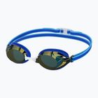 Speedo Vanquisher 3.0 Mirror gyermek úszószemüveg kobalt pop / kobalt / arany tükör