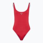 Speedo női egyrészes fürdőruha Solid Bound Scoop nagy kockázatú piros