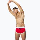 Férfi Speedo Jetstream Retro Logo Brief magas kockázatú piros fürdőnadrág