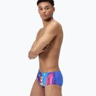 Férfi Speedo Club Training Placement Brief olvadt keverék/kobalt pop úszó boxeralsó