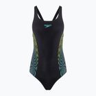Speedo Placement Muscleback hiper sárga egyrészes fürdőruha