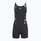 Női egyrészes fürdőruha Speedo HyperBoom Splice Legsuit dark teal