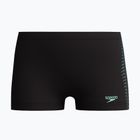 Gyerek úszó boxeralsó Speedo Plastisol Placement Aquashort black/alfalfa green