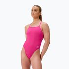 Női egyrészes úszódressz Speedo FL Solid V-Back flare pink