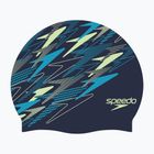 Úszósapka Speedo Printed Silicone peacoat/pale clover/mayan blue
