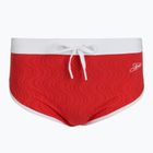 Férfi úszóslip Speedo Texture Brief 3.5" high risk red