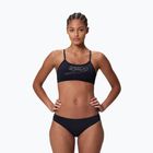 Női kétrészes fürdőruha Speedo Endurance+ Logo Thin Strap Anthracite