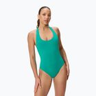 Női egyrészes úszódressz Speedo Solid Scoop Neck peacock teal