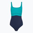 Női egyrészes fürdőruha Speedo Shaping Contour Eclipse peacock teal/peacoat