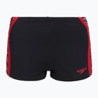 Férfi úszóboxer Speedo Hyperboom Splice Aquashort anthracite/high risk red