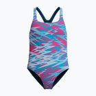 Gyerek egyrészes úszódressz Speedo Hyperboom Print Medalist margarita pink