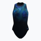 Női egyrészes fürdőruha Speedo Print Hydrasuit anthracite