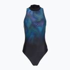 Női egyrészes fürdőruha Speedo Print Hydrasuit anthracite