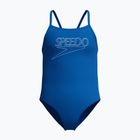 Gyerek egyrészes úszódressz Speedo Endurance+ Logo Thinstrap Turkish Sea