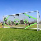 Futball célzóháló Quickplay Target Net Pro 730 x 245 cm white/green