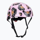 gyermek kerékpáros sisak Hornit Pug pink/brown