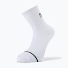 Zokni Built For Athletes Crew Training white