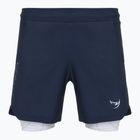 Férfi FUMETSU Icon Dual Layer edzőnadrág navy/ fehér