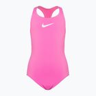 Nike Essential Racerback egyrészes gyermek fürdőruha rózsaszín NESSB711-670