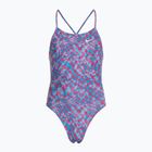 Gyermek egyrészes fürdőruha Nike Hydrastrong Lace Up Back university blue