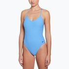 Női egyrészes fürdőruha Nike Swoosh Link Y-Back egyetem kék