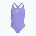 Gyermek egyberészes fürdőruha Nike Essential Racerback light thistle