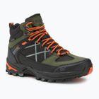 Férfi trekking cipő REGATTA Samaris III cypress green/blaze orange