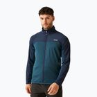 Férfi REGATT Highton Full Zip Midlayer melegítőfelső moonlight denim/navy