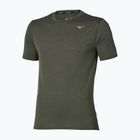 Férfi futó póló Mizuno Core Run Short Sleeve Tee forest night