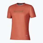 Férfi futó póló Mizuno Core Graphic Short Sleeve ginger