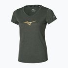 Női futó póló Mizuno Core Runbird Forest Night