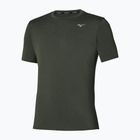 Férfi futó póló Mizuno Core Impulse Short Sleeve Tee forest night