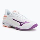 Női teniszcipő Mizuno Wave Exceed Court AC white/dahlia/lava orange