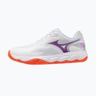 Női teniszcipő Mizuno Wave Enforce Court 2 CC white/dahlia/sunstone