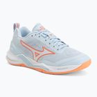 Női kézilabda cipő Mizuno Wave Stealth Elite blue finch/white