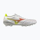 Futballcipő Mizuno Morelia Neo V β Japan AG white/lava orange/evening primrose
