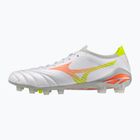 Futballcipő Mizuno Morelia Neo V β Pro FG white/lava orange/evening primrose
