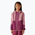 Gyermek fleece kapucnis pulóver REGATTA Dissolver X beaujolais/lilas