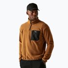 Férfi polár pulóver REGATTA Frankie Half Zip brown