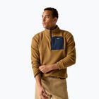 Férfi polár pulóver REGATTA Frankie Half Zip rich tan/navy