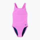 Női egyrészes fürdőruha Speedo Solid Leaderback orchid shine