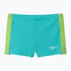 Férfi úszó boxer nadrág Speedo Colorblock Aquashort aqua breeze