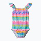 Gyerek egyrészes fürdőruha Speedo Ruffle citrus green