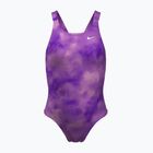 Gyerek egyrészes fürdőruha Nike Hydrastrong Multi Pr light magenta