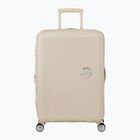 Utazó bőrönd American Tourister Soundbox 67 81 l coconut sand