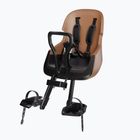 Kerékpár ülés bobike Exclusive Mini Evolve fahéj barna